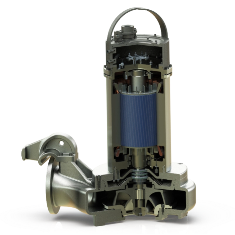 Разработка линейки отечественных погружных канализационных насосов мощностью 18,5 и 45 кВт