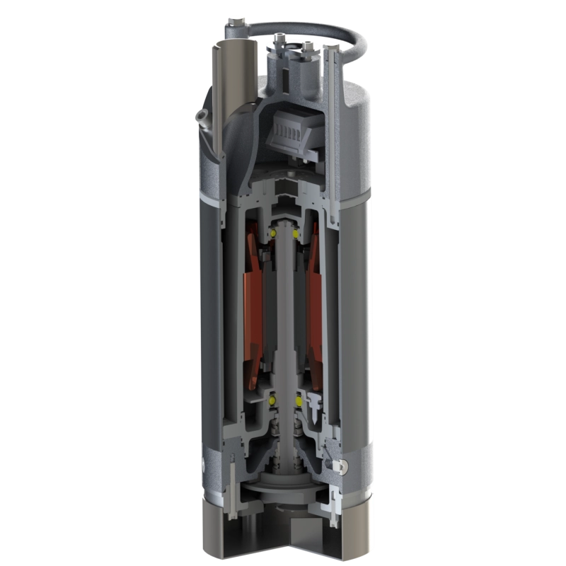 Разработка и изготовление дренажного высокотемпературного насоса