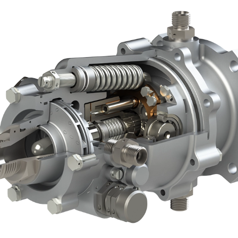 Разработка регулируемого аксиально-поршневого насоса